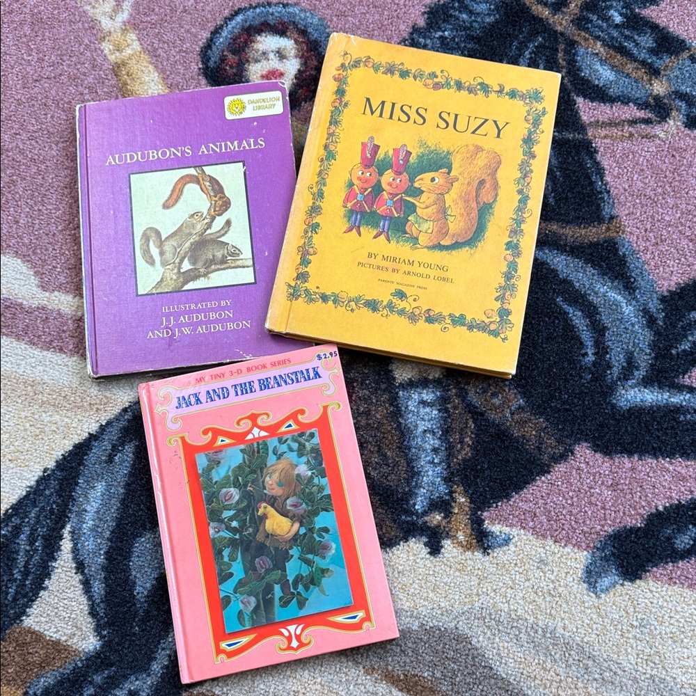 LOT VINTAGE KIDS BOOKS HARDCOVER